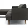 Toni Upholstered Graphite Gray Corner Sofa 10