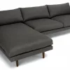 Toni Upholstered Graphite Gray Corner Sofa 14