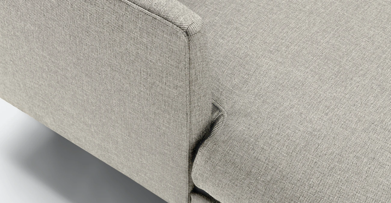 Toni Upholstered Seasalt Gray Corner Sofa 4