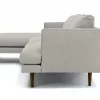 Toni Upholstered Seasalt Gray Corner Sofa 8