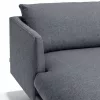 Toni Upholstered Stone Blue Corner Sofa 10