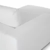 Vedori Upholstered 3-Seaters Quartz White Corner Sofa 10