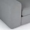 Vedori Upholstered 5-Seaters Summit Gray Corner Sofa 8