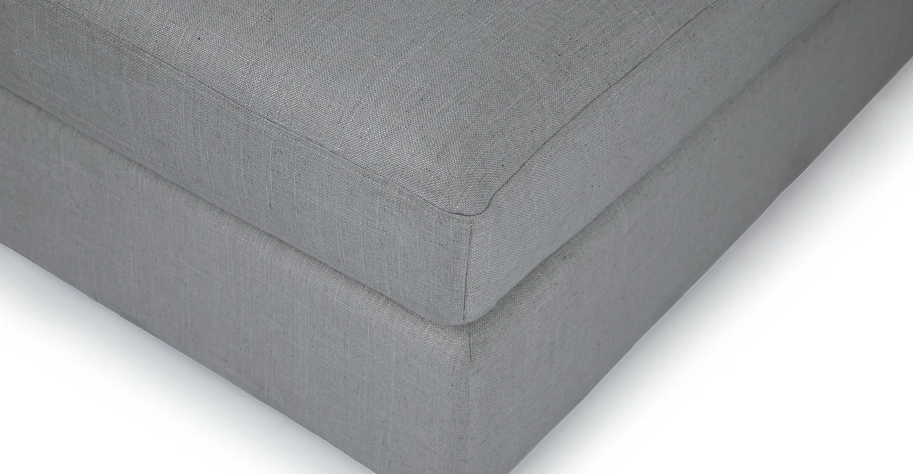 Vedori Upholstered 5-Seaters Summit Gray Corner Sofa 4