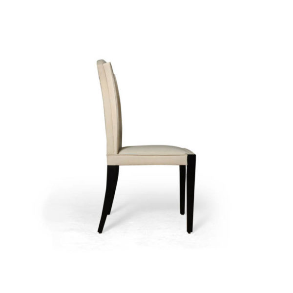 Angel Upholstered High Back Dining Chair Right Side View
