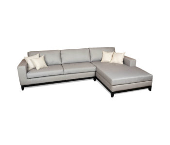 Cord Grey Linen Corner Sofa UK Cushions
