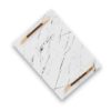 Marble White Tray with Handles 3