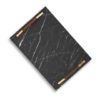 Rectangle Black Marble Tray 3