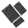 Rectangle Black Marble Tray 4