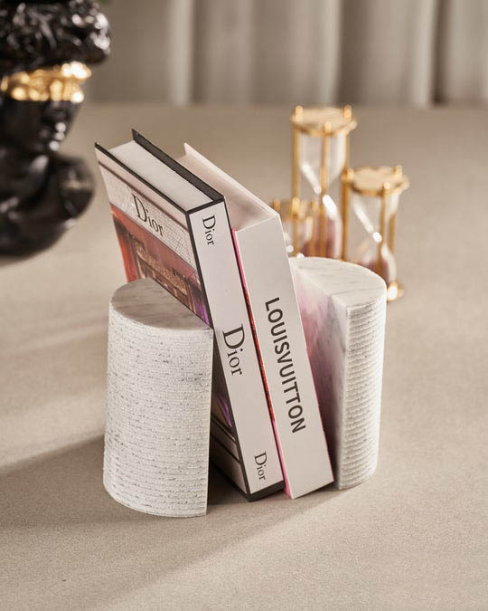 White-Marble-Bookends