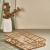 Stainless Steel Rectangle Mirror Tray 3