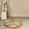 Stainless Steel Round Mirrored Tray 5