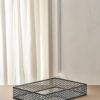 Stainless Rectangular Mirrored Serving Tray 2