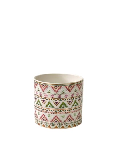 Colorful decorative porcelain vase