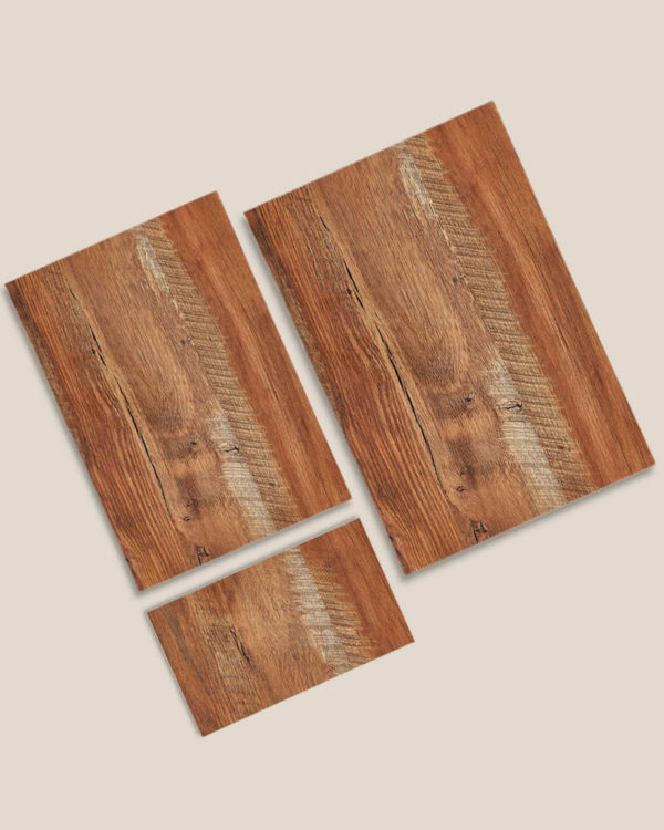 Glossy Wooden Platter Full Set