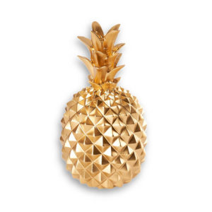 Gold Decorative Pineapple
