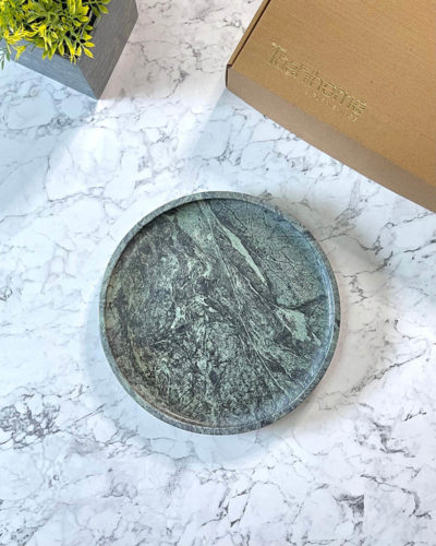 Green Marble Tray A