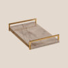 Marble Grey Tray for Coffee Table 1