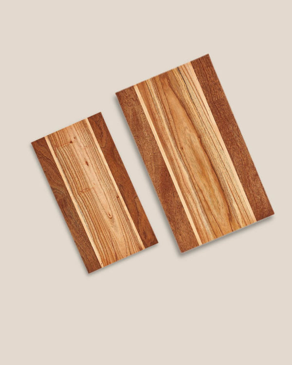 Natural Wooden Platter Full Set