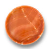 Circular Orange Marble Bath Tray 1