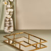 Stainless Steel Rectangle Mirrored Tray 1