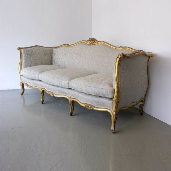 french vintage sofa