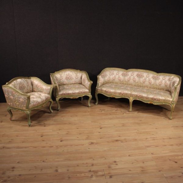 vintage floral sofa-Set