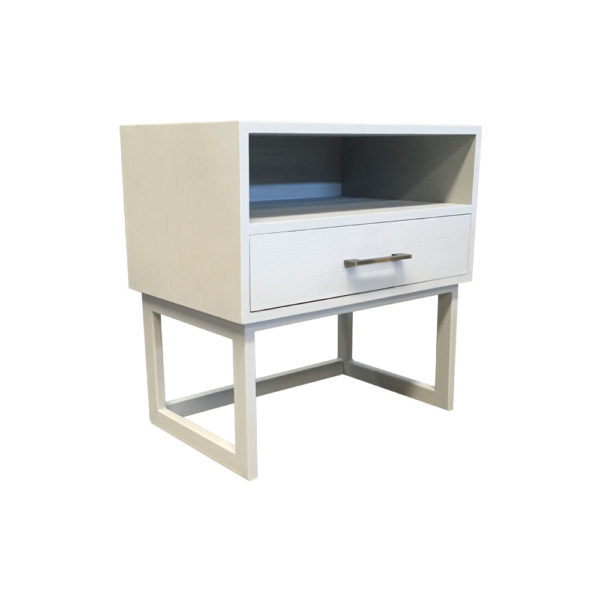 Ascot Bedside Table Grey