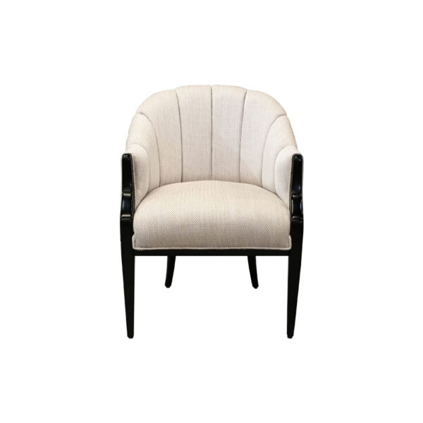 Bogo Striped Upholstered Armchair