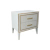 Emma Bedside Table with Brass Inlay 28