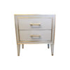 Emma Bedside Table with Brass Inlay 22
