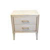Emma Bedside Table with Brass Inlay 23
