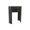 Rosa Wood Bedside Table with Glass Top 25