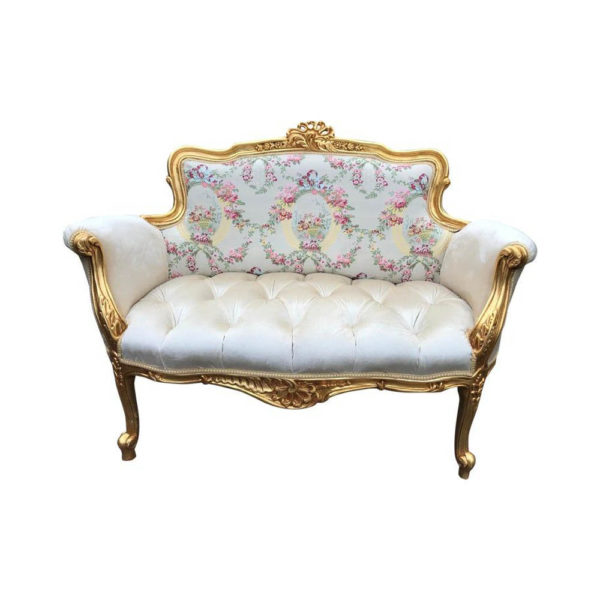 floral french style sofa