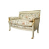 Floral French Two Seater Sofa 1
