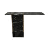 Sylvan Black Wood and Marble Console Table 3