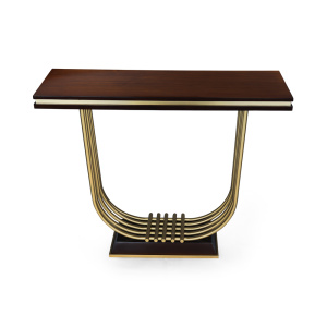 Berwickshire Black and Gold Console Table