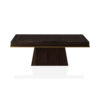 Glamorgan Square Wooden Coffee Table Veneer Inlay 3