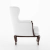 Herefordshire Brown Legs and Off White Armchair 3