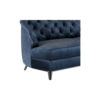 Cambria Dark Blue Button Tufted Sofa 3