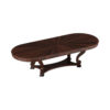 Dolce Wooden Oval Dining Room Table 2