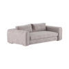 Dorel Modern Grey Velvet Sofa 2