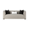 Hove 2 Seater Grey Fabric Sofa 1
