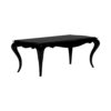 Mia Wooden Black Dining Room Table 4