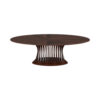Milan Oval Wooden Dining Table 1