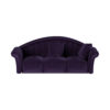Missano Dark Blue 3 Seater Sofa 1