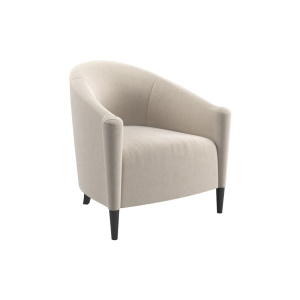 Addison Rolled Upholstered Tub Arm Chair Velvet