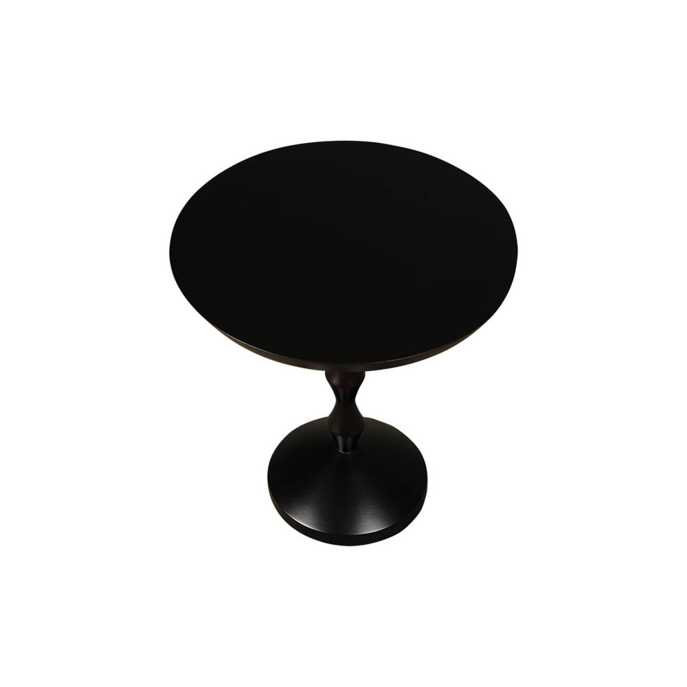 Amari Round Small Wooden Side Table