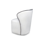 Arman Upholstered Wing Back Accent Chair