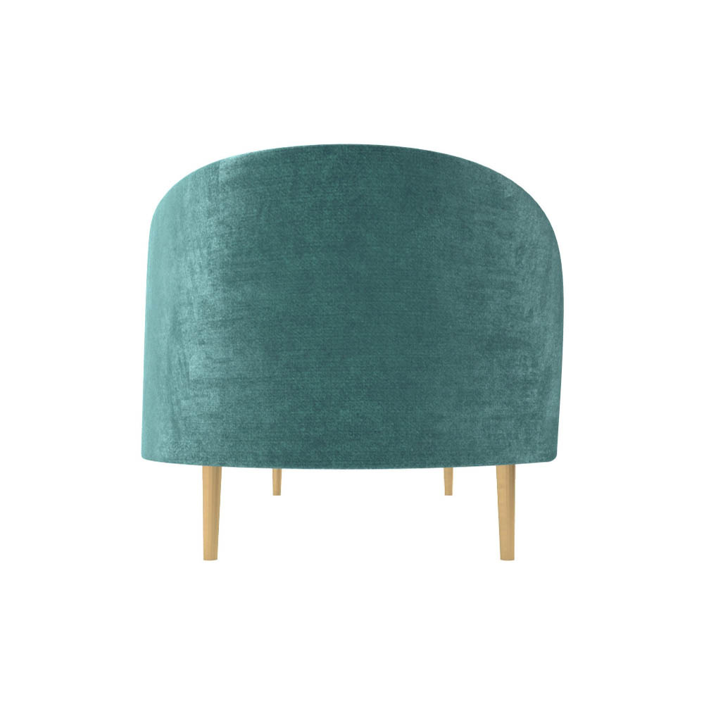 Avril Upholstered Sofa with Curved Back